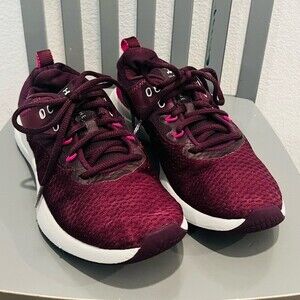 Under Armour Women's Charged Breathe 3 Training Shoes/Sneakers Sz. 7.5 Purple